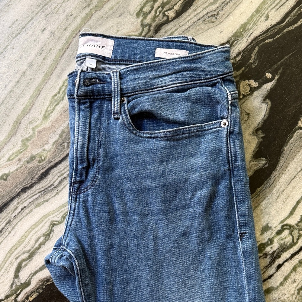 Frame Denim Men’s Classic Blue Skinny Jeans